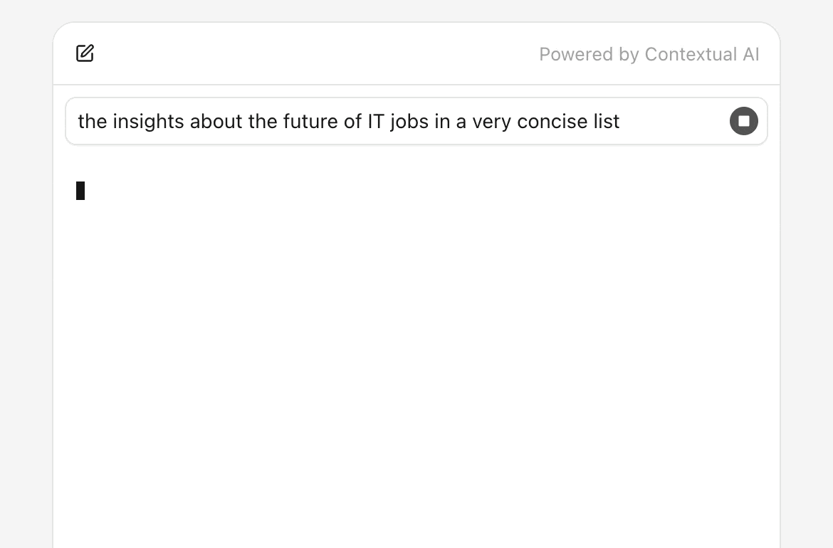 Agent message styling example