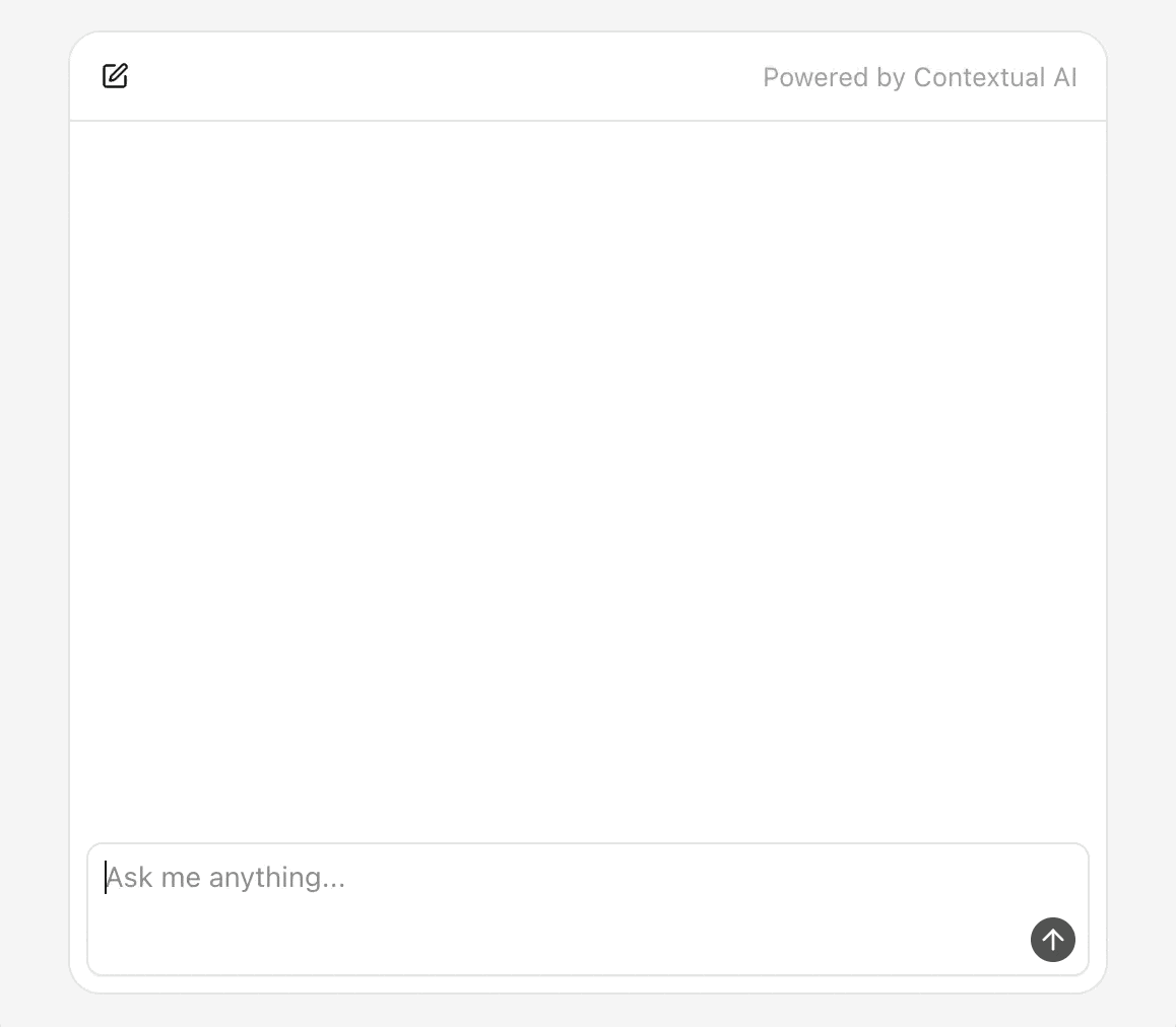 Input bar styling example