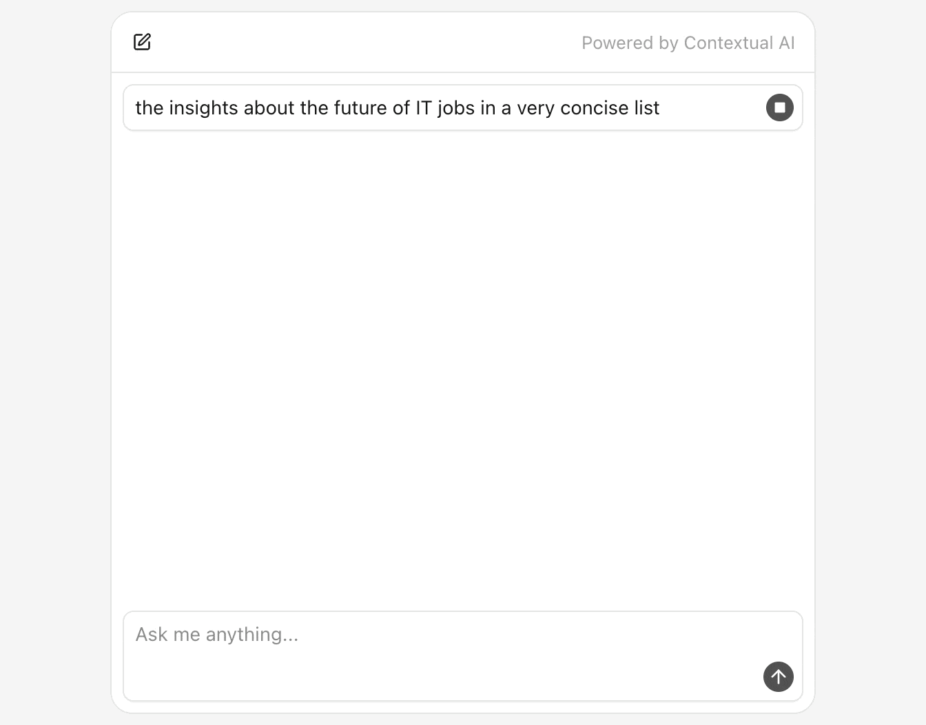 Message toolbar styling example